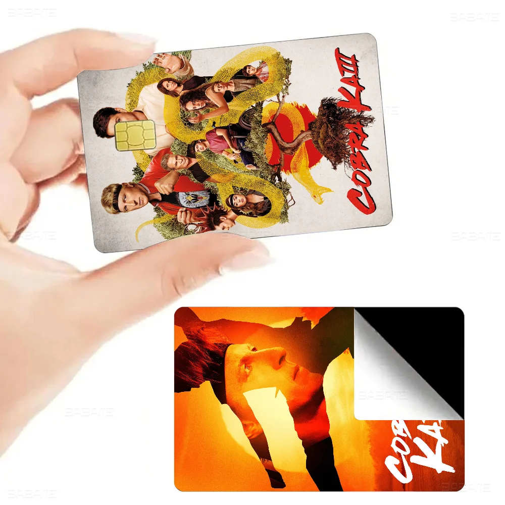 Action Series C-Cobra K-Kai Anmie Sticker Film Skin Cover For Credit Card Debit Bank Card Front