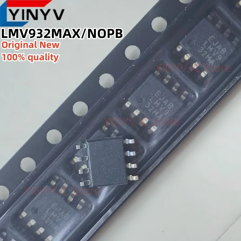 10Pcs LMV932MAX/NOPB LMV932MA LMV932MAX SOP-8 LMV932 1.8V RRIO Operational Amplifiers, Buffer Amplifiers New 100% quality