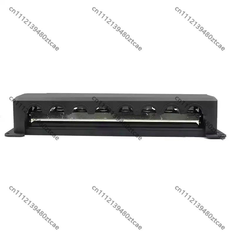 8 Way Negative Pole Bus Bar Terminal, High Power Wiring Connector for Car RV Yacht Boat & Marine Vessel