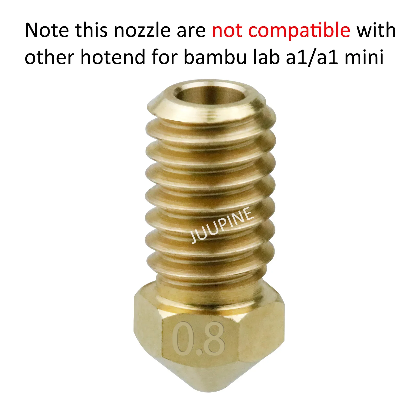 For Bambu Lab A1 Nozzle Bambu Lab A1 Mini Nozzle Kit Brass
