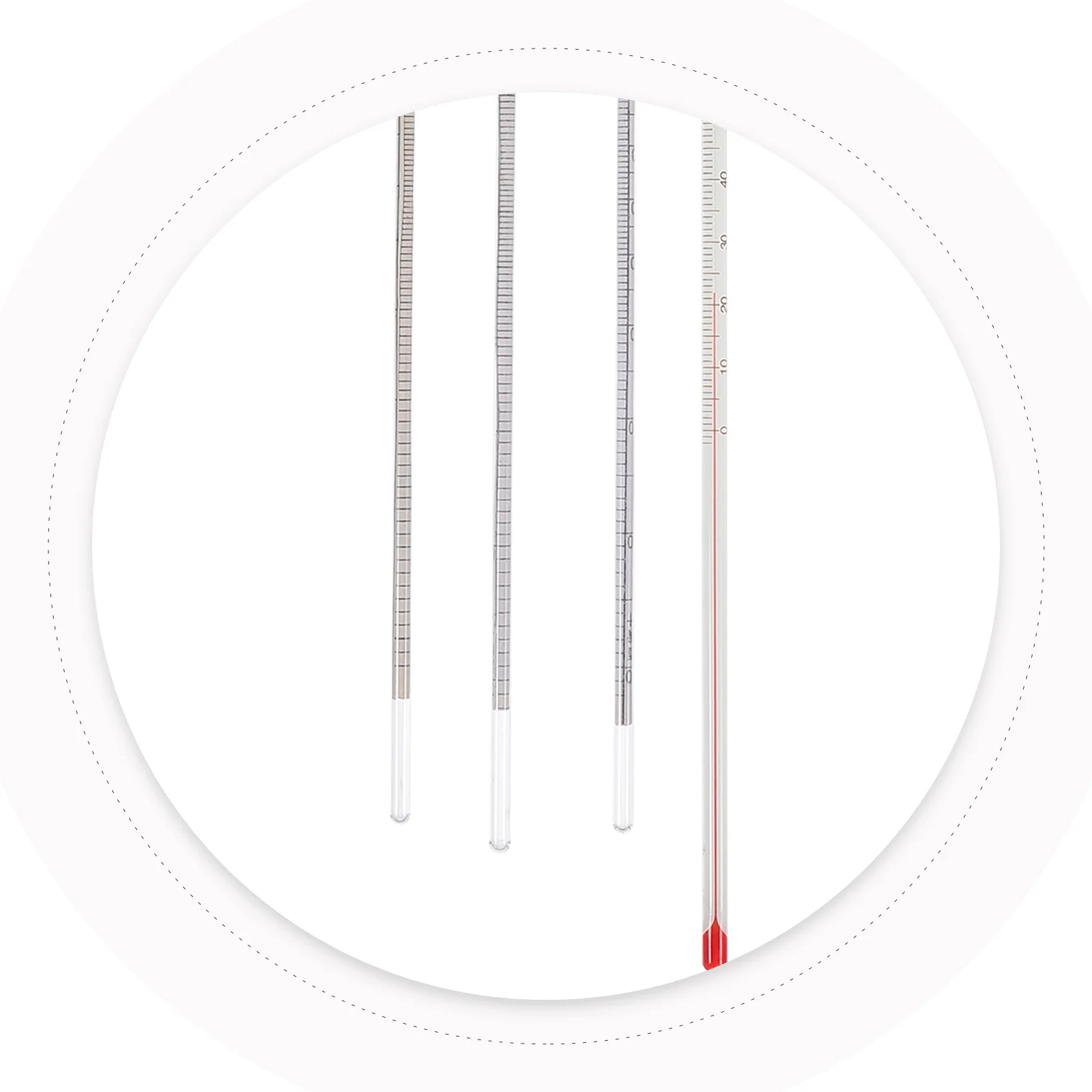 

1Set Alcohol Hydrometer Glass Alcoholmeter Wine Measuring Meter Thermometer Portable Home Alcohol Test Wine Making Supplies