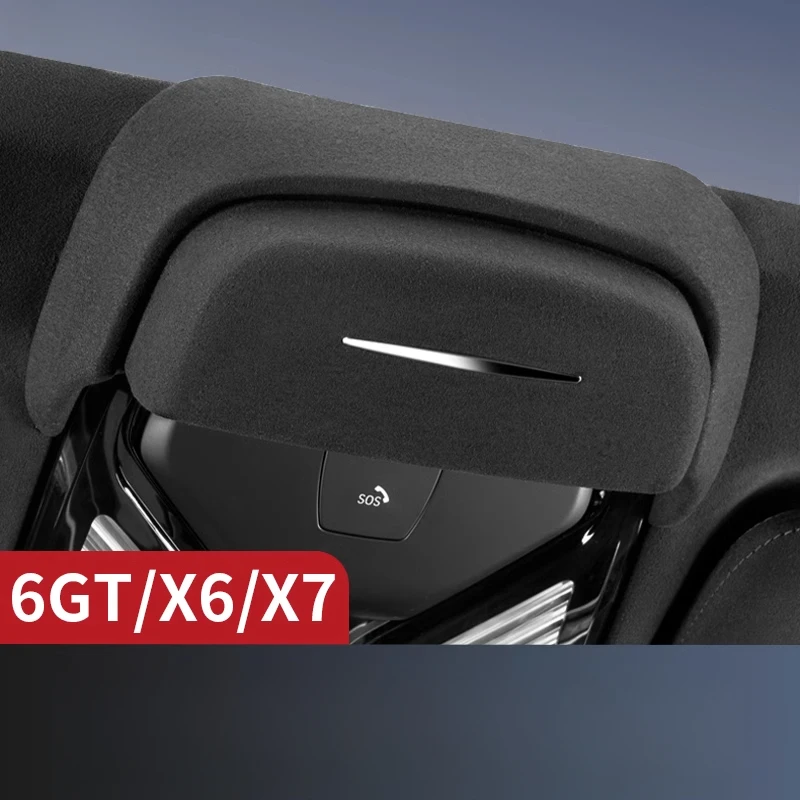 

Для BMW 6GT/X6X7 автомобильный чехол для очков на крыше, зажим для хранения солнцезащитных очков, аксессуары для модификации салона автомобиля, артефакт, автомобильные аксессуары