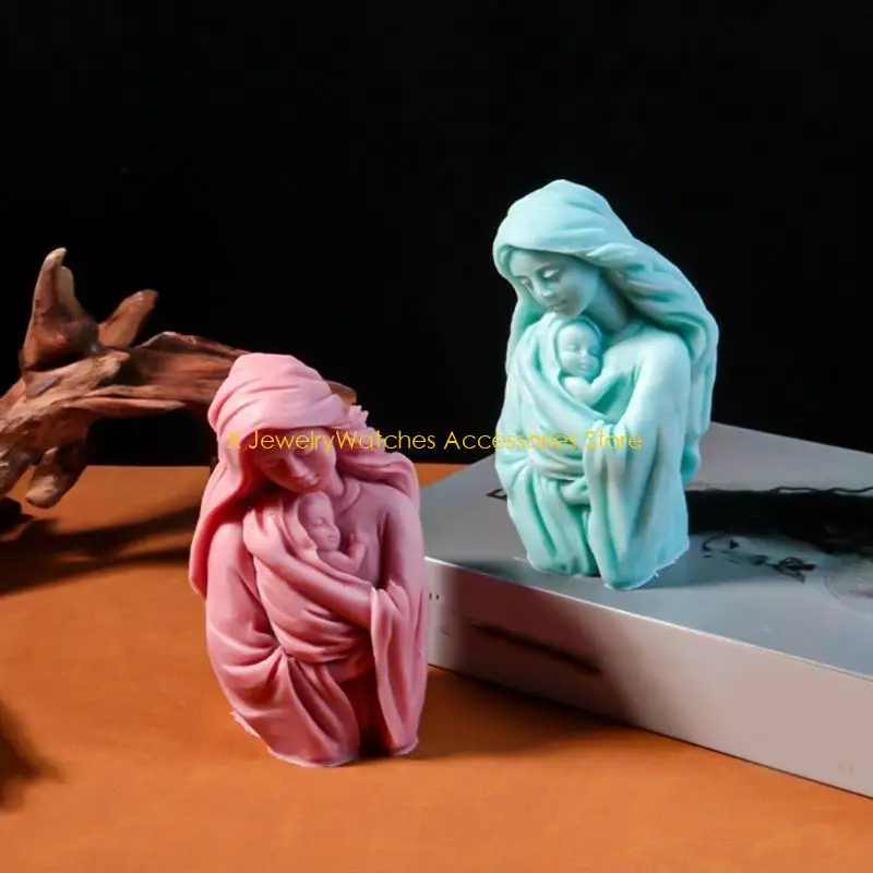 قالب حرفي من السيليكون المرن القوي 31KD ملحق محمول لإنشاء تماثيل وهدايا للأم والطفل نابضة بالحياة #2