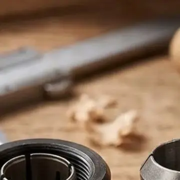 For Woodworking Projects 12.7mm Router Collet for Power Tool Accessory High Precision Secure Grip Design For Woodworking