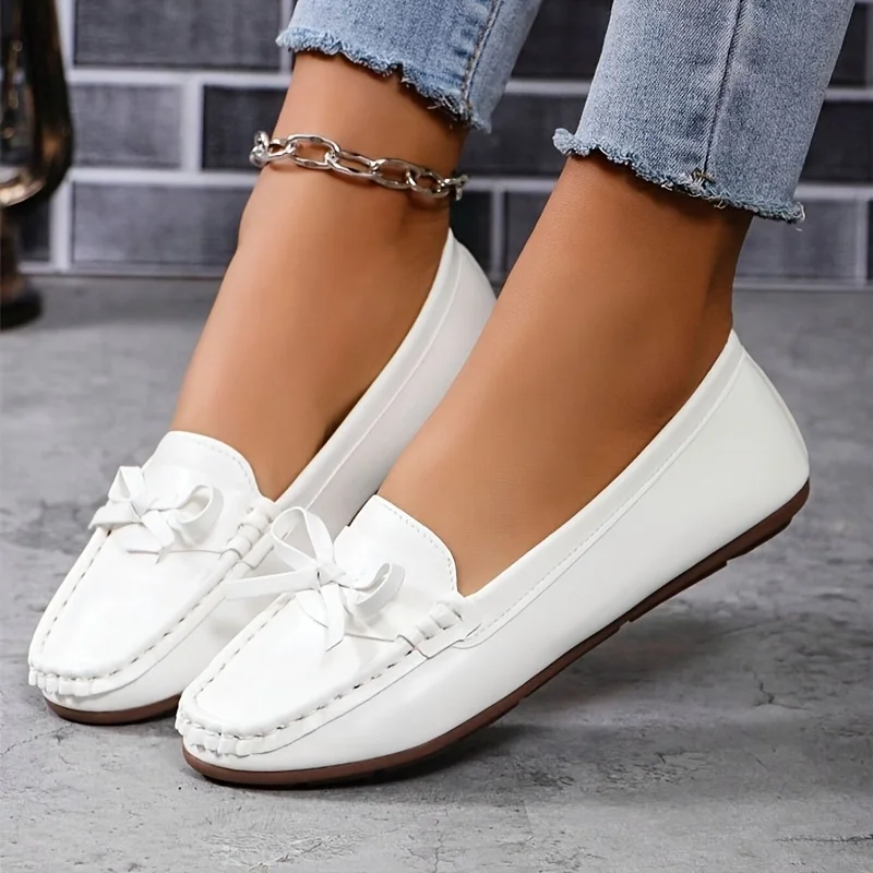 

Женские нескользящие лоферы на толстой подошве — всесезонная нескользящая обувь с амортизирующей стелькой из ЭВА, подходящая корейская модная обувь на плоской подошве