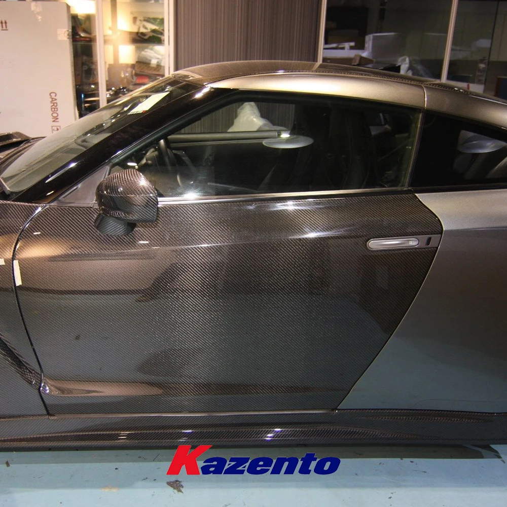 

Карта наружной двери в стиле OE (пара) для Nissan GTR R35 (только 2008-2016), углеродное волокно