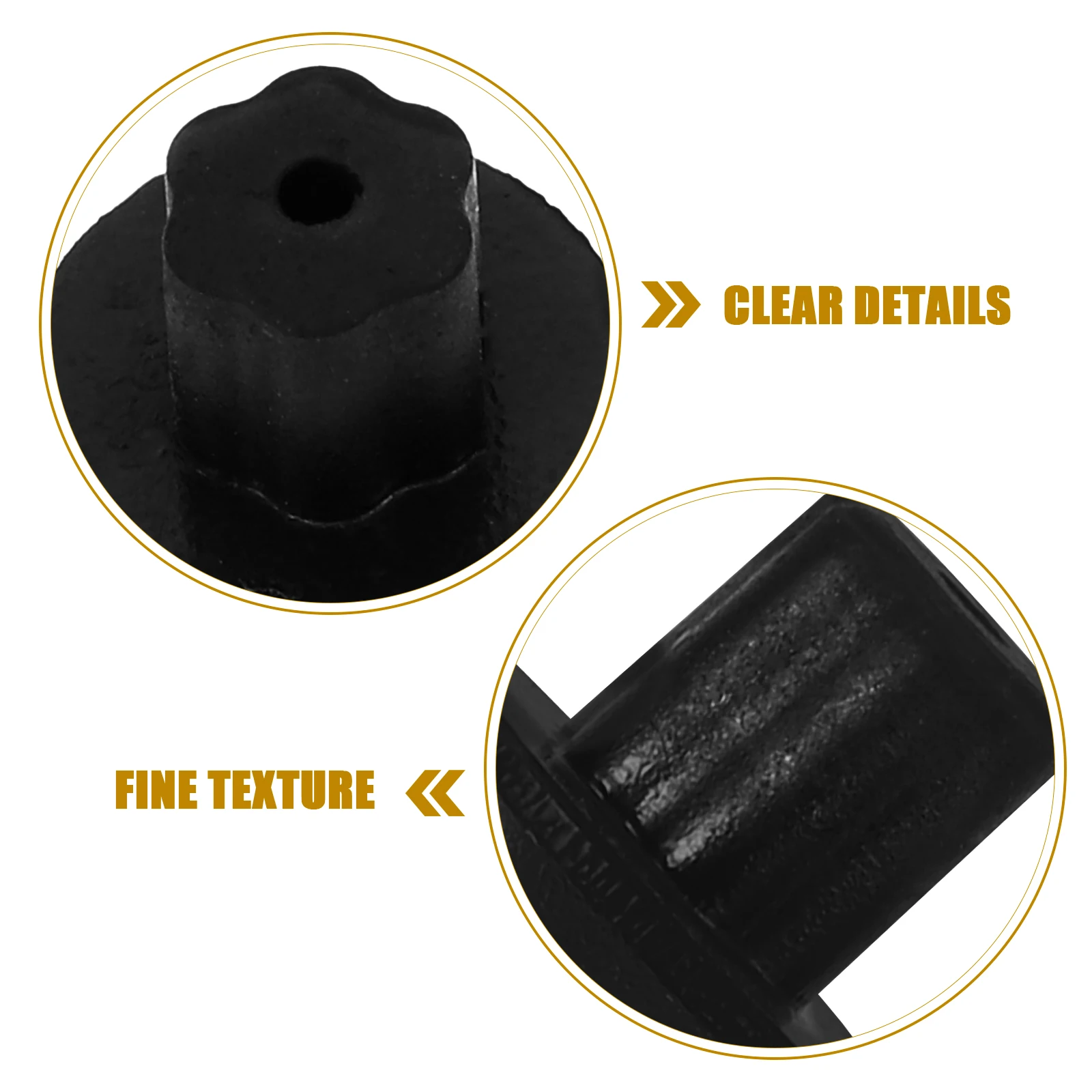 

16pcs Slip Gas Stove Rubber Feet Replacement Non Slip Pads Durable Kitchen Grate Stove Grate Rubber Feet Accessories for Burner