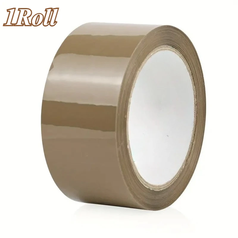 Brown Sealing Packing Tape, 4.8 Cm Wide and 100 Meter Long, Heavy-duty Packaging Tape for Dispensers, Packaging Tape