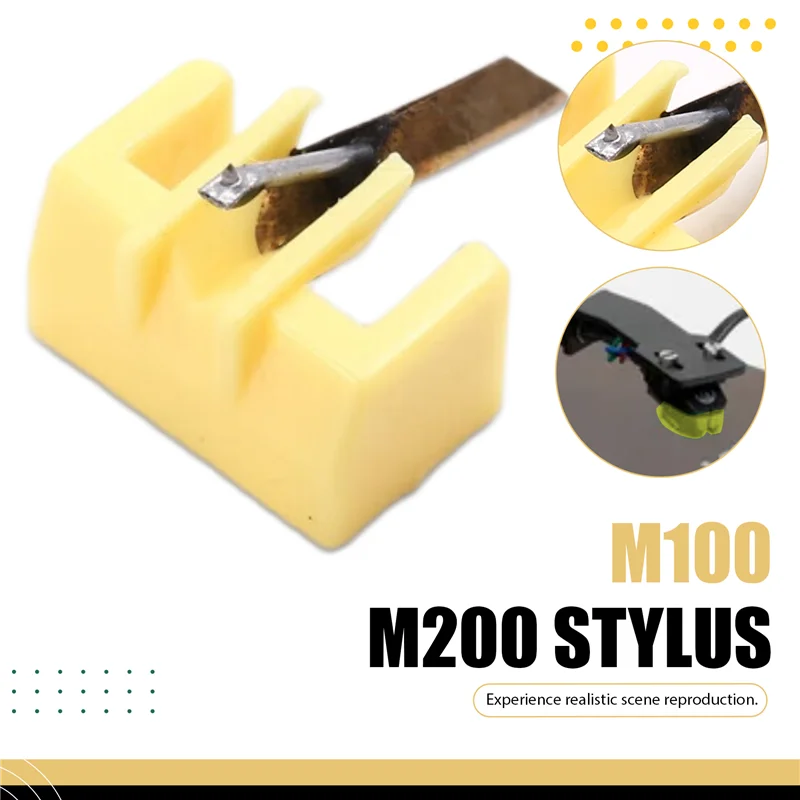 ABSE-Cartuccia Stilo Per SANYO ST25 LENCO M100 M200 EXCEL ES70 VS80 ST40 31DN2 Diamante Sostituzione Stilo