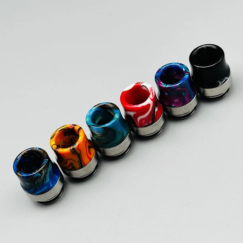 أطراف تنقيط vape 810 من راتينج الفولاذ المقاوم للصدأ مع شاشة مرشح علبة زيت مضاد للانفجار لملحقات Zeus rta Tank Atomizer E-cig #5