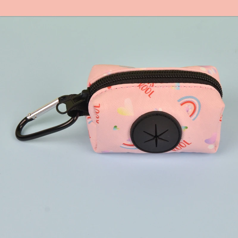 Cute Design Pet Poop Bag Holder Dispenser Without Poop Bag And Leashes Can Attached With Any Dog Leashes