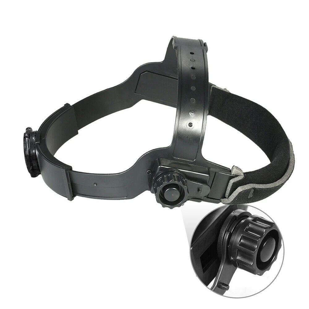 

Auto-Darkening Headgear Headband Welding 1 PC Adjustable Design Black Fit Helmets Accessory Light Weight High Quality