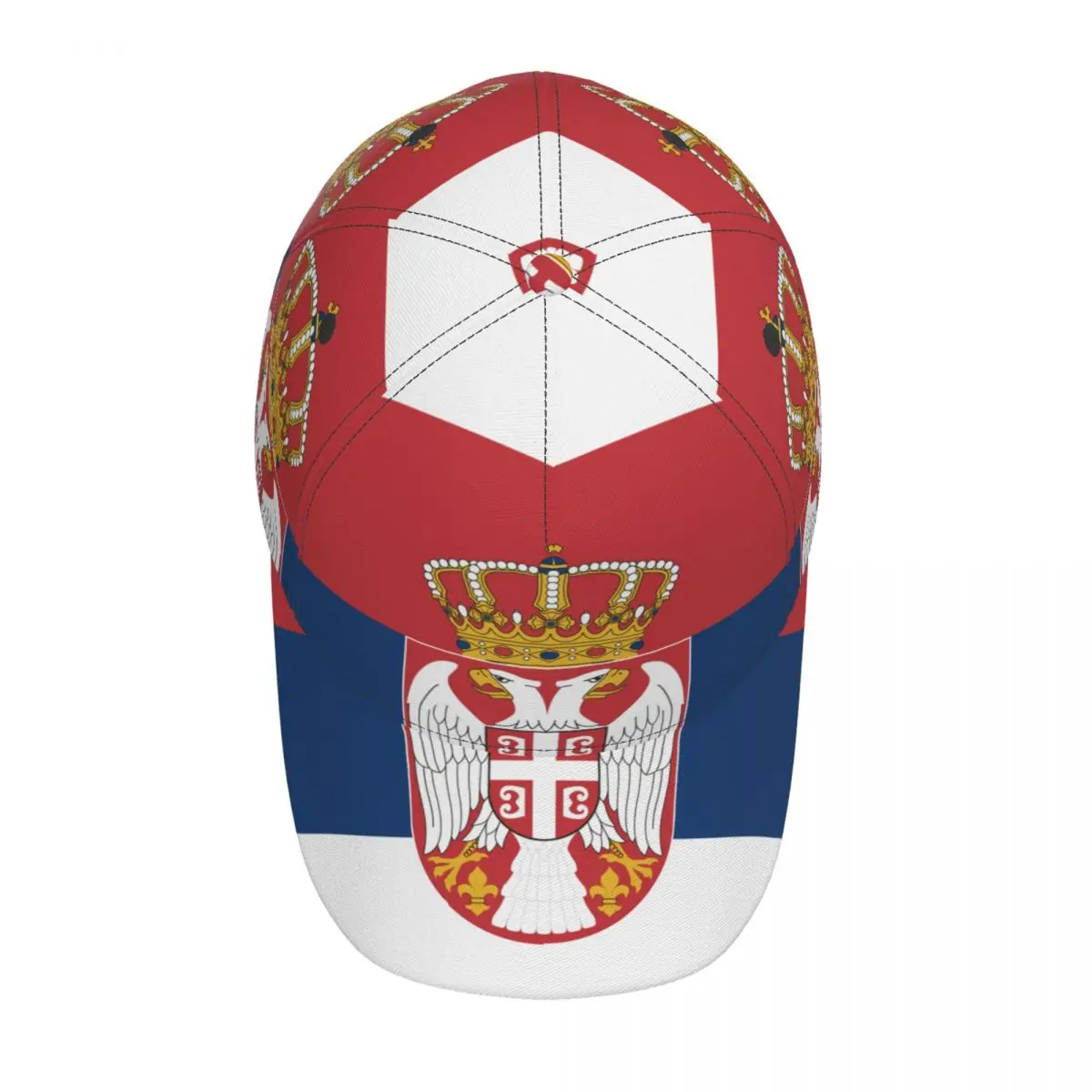 Flag Of Serbia Outdoor Sport Caps Baseball Hat Men Women Visor Cap Baseball Cap Street Hip Hop Caps