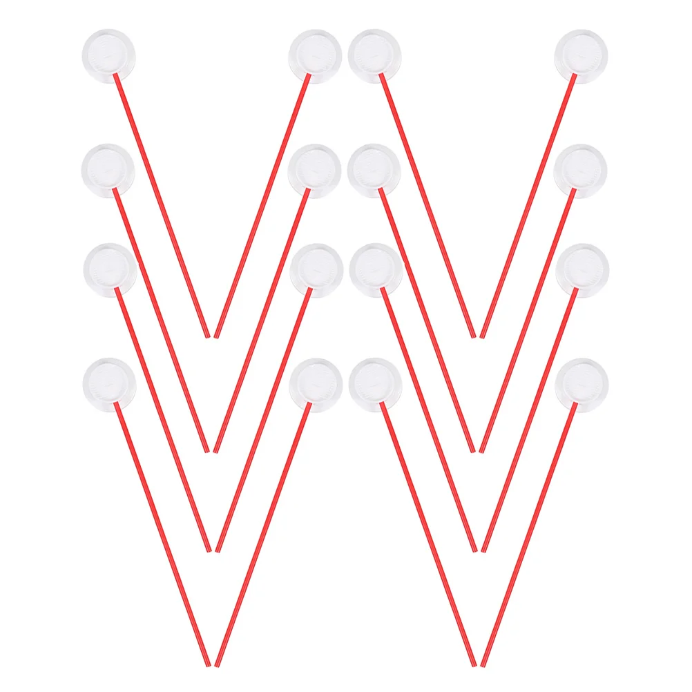 

20 комплектов удлинительных трубок для аэрозольной банки с красным распылителем, аксессуары для соломы, инструменты не требуется для чистки автомобиля домашнего офиса