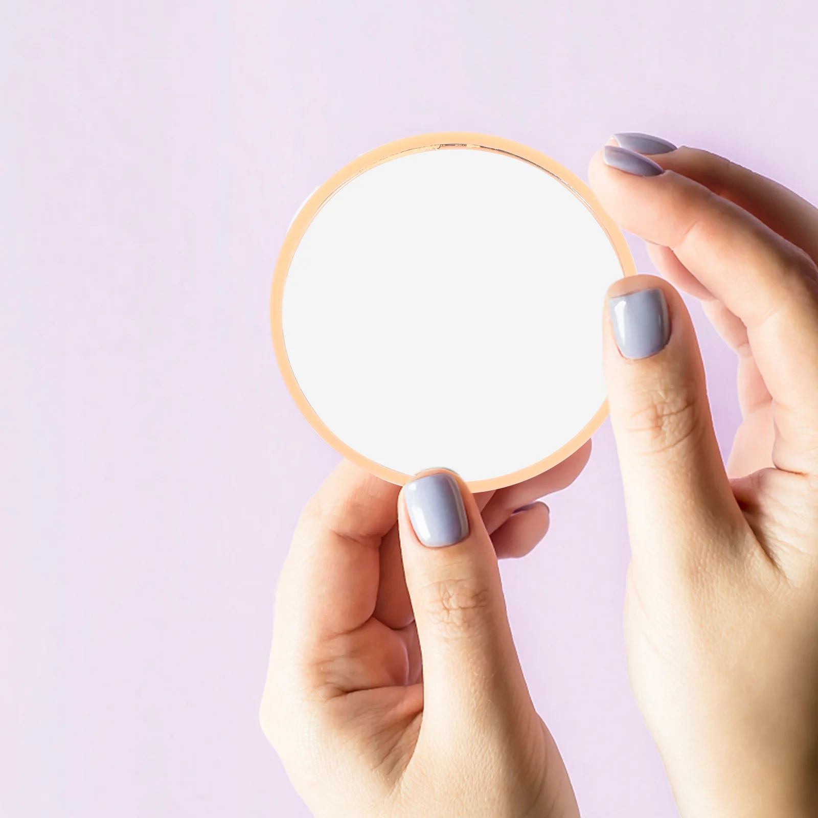 24-delige zakcompacte spiegel Superieure reflectiviteit en helderheid voor make-uptoepassing en touchups Kleine spiegel