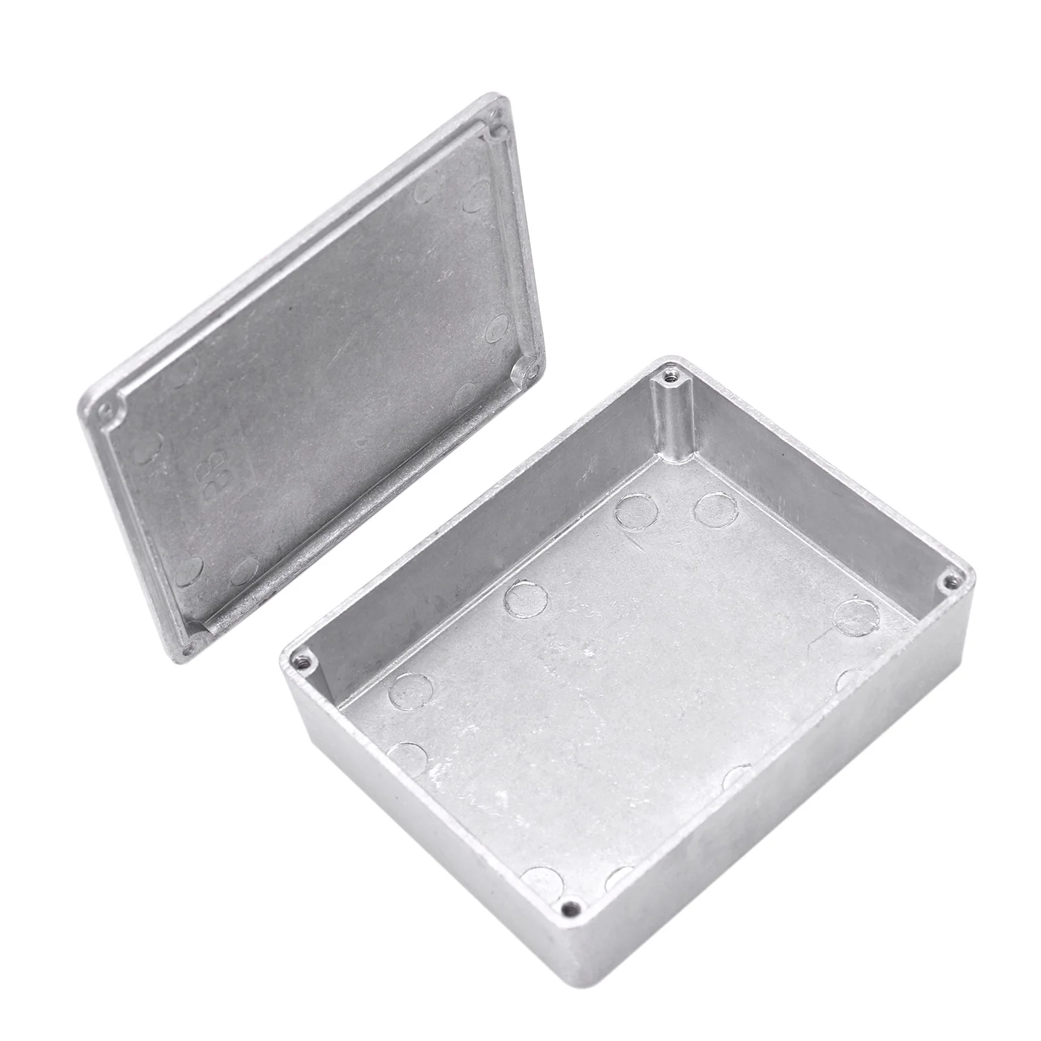 5 Pcs Guitar Effects Pedal Aluminum Stomp Box Enclosure for DIY Guitar Pedal Kit 1590BB