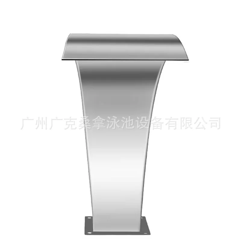 Spa 304 Stainless Steel Arc Hook Waterfall Fountain Nozzle Pool Water Curtain Spring For SPA Pool Hot Tub