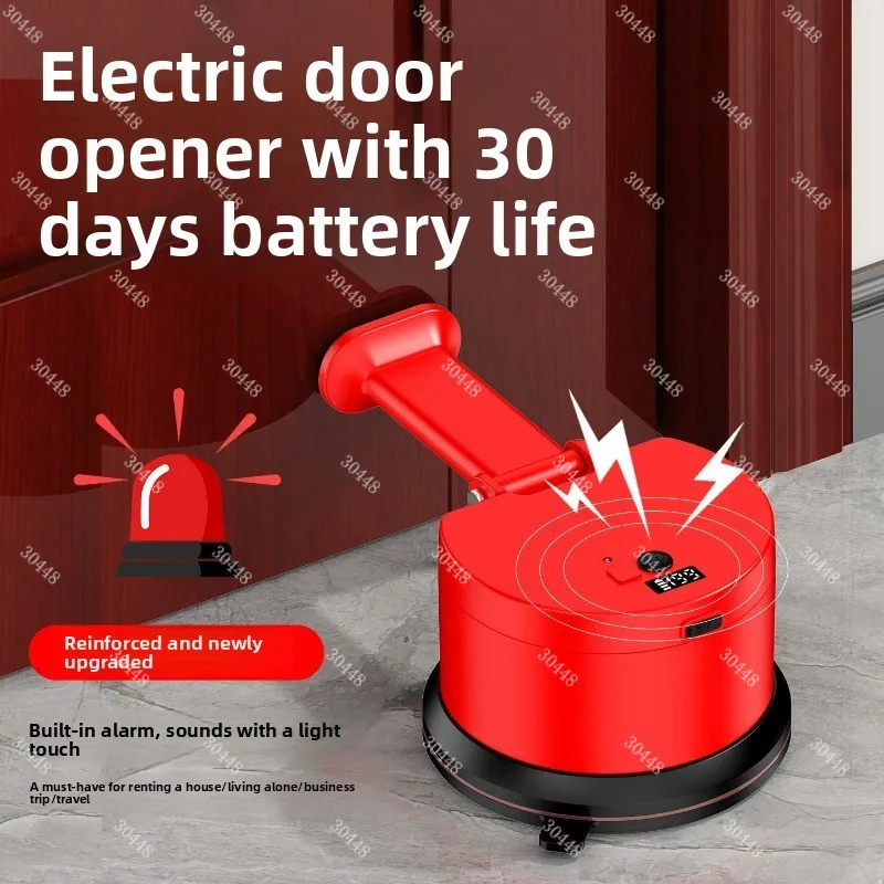 Portable Door Stopper Alarm Wedge Security Lock for Travel Hotel Home Safety Anti Theft Device
