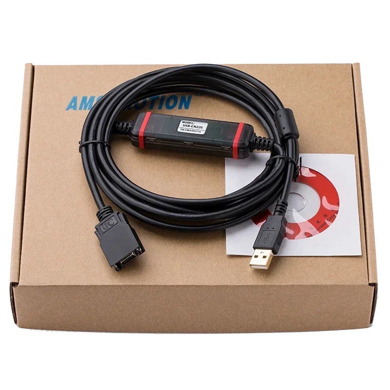 Imagem -02 - Apropriado para Omron cs cj Cqm1h Cpm2c Plc Cabo de Programação Usb-cn226 Mais Linha de Download de Dados