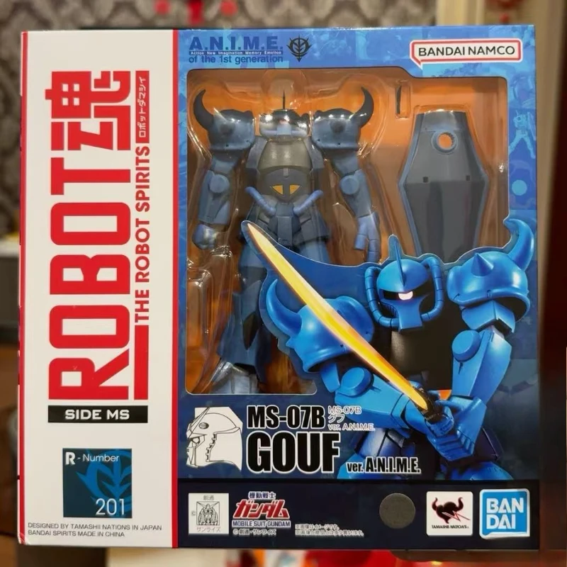 

Spot Bandai ROBOT Soul MS-07B Gouf Tiger Gundam Animation Edition Can Be Moving