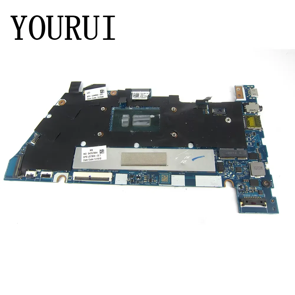 

FOR HP Chromebook 15-DE Laptop Motherboard with I3-8130U CPU LA-H592P L57304-001 mainboard full test