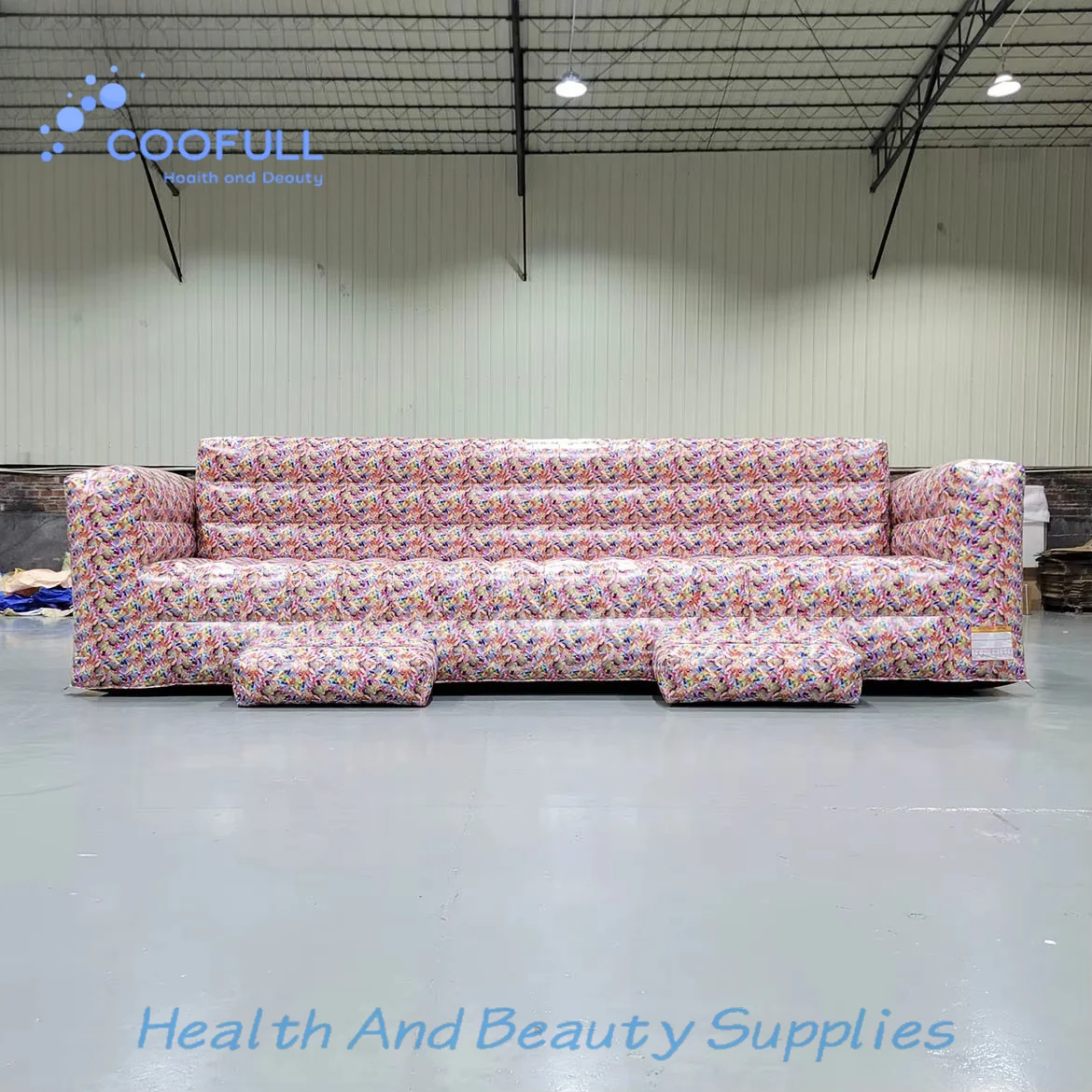 Coofull Factory Customized Large Bouncing Inflatable Sofa Bed Suitable for a Variety of Scenarios