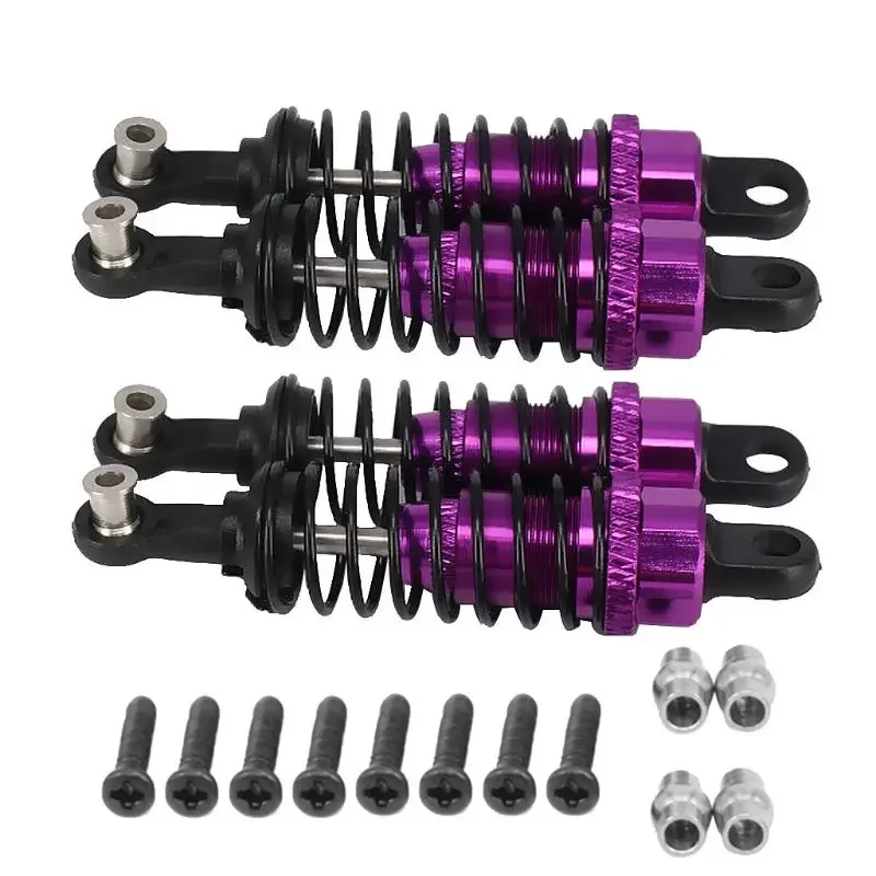 

4Pcs Aluminum Shock Absorber Assembled Replacement,for 1/18 WLtoys A959 RC Car A969 A979 K929 A949-55 Upgrade Parts