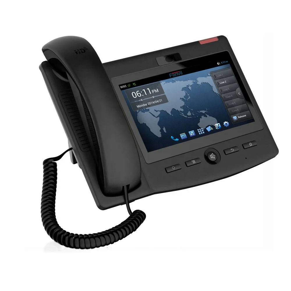 

Voip phone Ip Telephone 7" TFT 800x480 Capacitive Multi Touch Screen