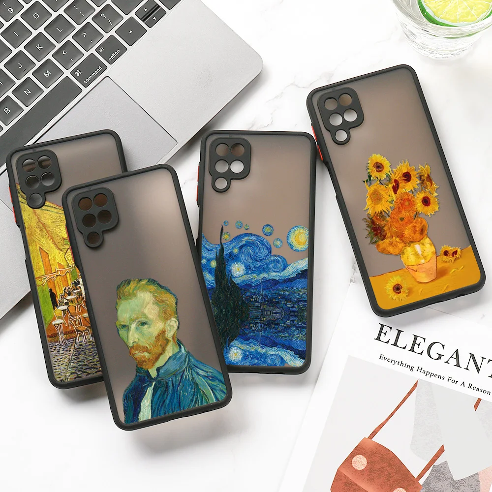 Case For Samsung Galaxy A54 A53 5G A55 A35 A34 A33 A32  A14 A13 A05s A23 A22 A21s A52 A51 A50 A73 A72 A71 A70 Hard Matte Covers