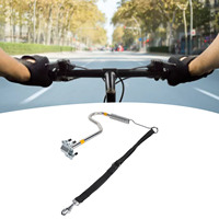 Pet  Exerciser Leash Professional Dog Bike Leash Easy Installation Lasting Hands   for Outdoor Exercise