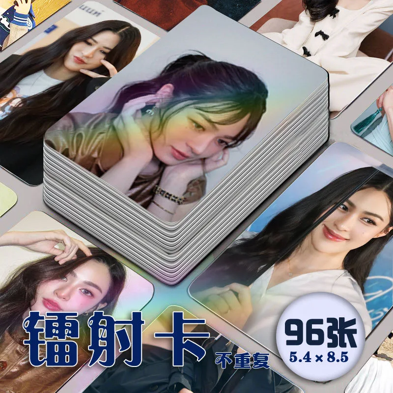 96pcs Sirilak Kwong Lingling Namtan MOSLHONG ISBANKY Dunknatachai LMLOOKMHEE Lookkaew CHIMON Build Bright Laser Mini Card