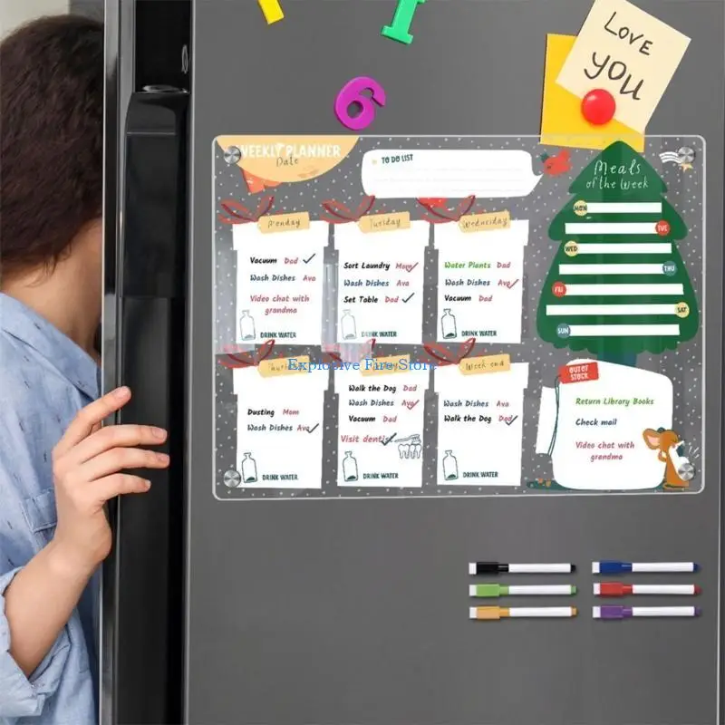 C4DB Calendar Kalender Bulanan Perencana Memo Papan Whiterboard Calendar Planner