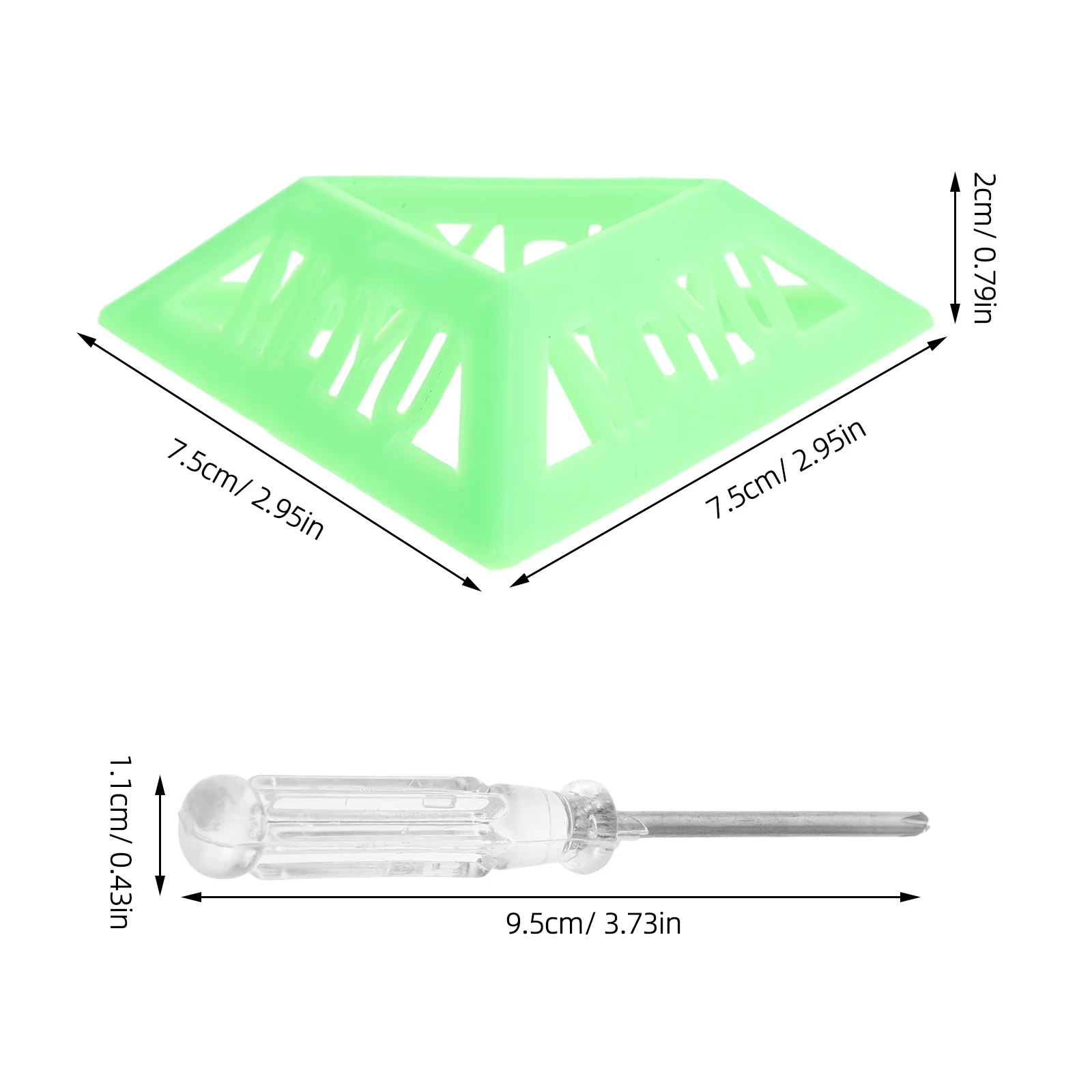 Kit de Ferramentas para Reparação de Quebra-Cabeças: Kit de Lubrificação para Cubos de Quebra-Cabeça, Ferramenta de Tensão para Cubo de Velocidade, Chave de Fenda Triangular Compacta