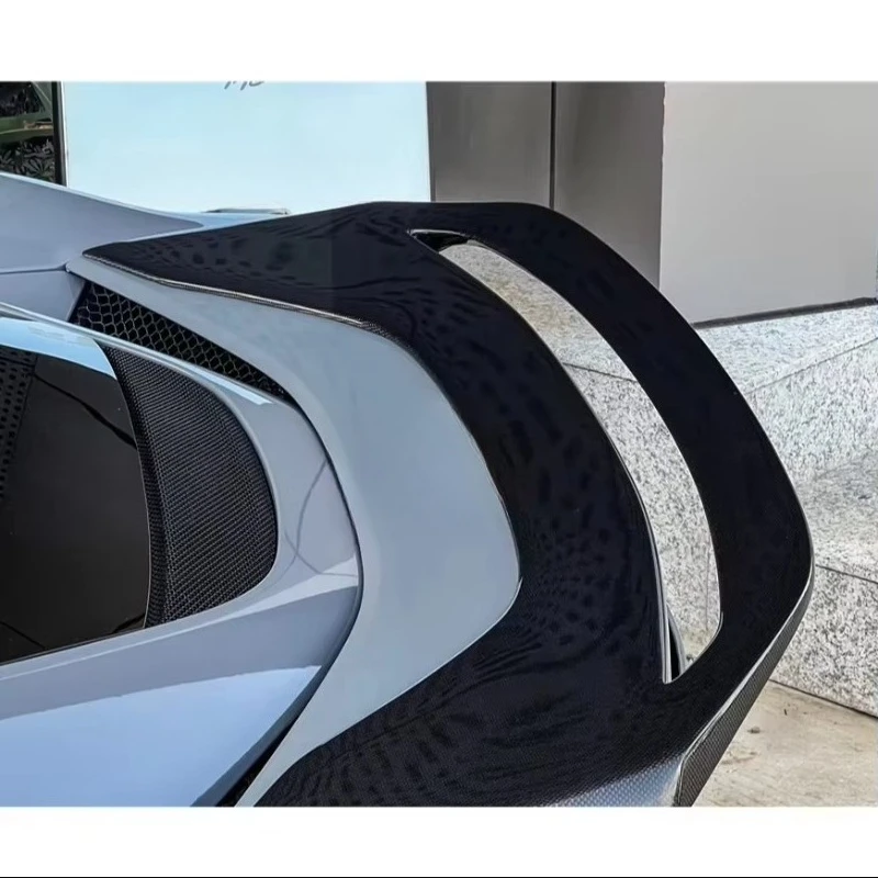IMP Performance for Carbon Fiber 2022-2025 296 GTB GTS Trunk Spoiler Wing Replacement with Polished Finish