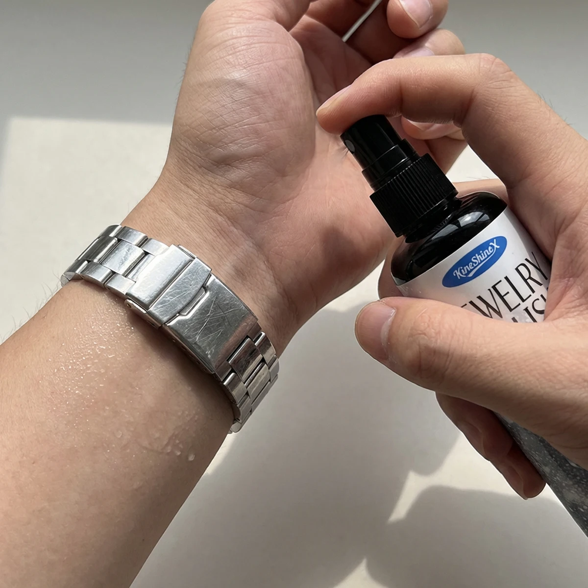 Latest Jewelry Polish Spray Quickly Removes Oxidation Restoresfor Watches Jewelry - Stainless Steel & Metal Oxidation Remover
