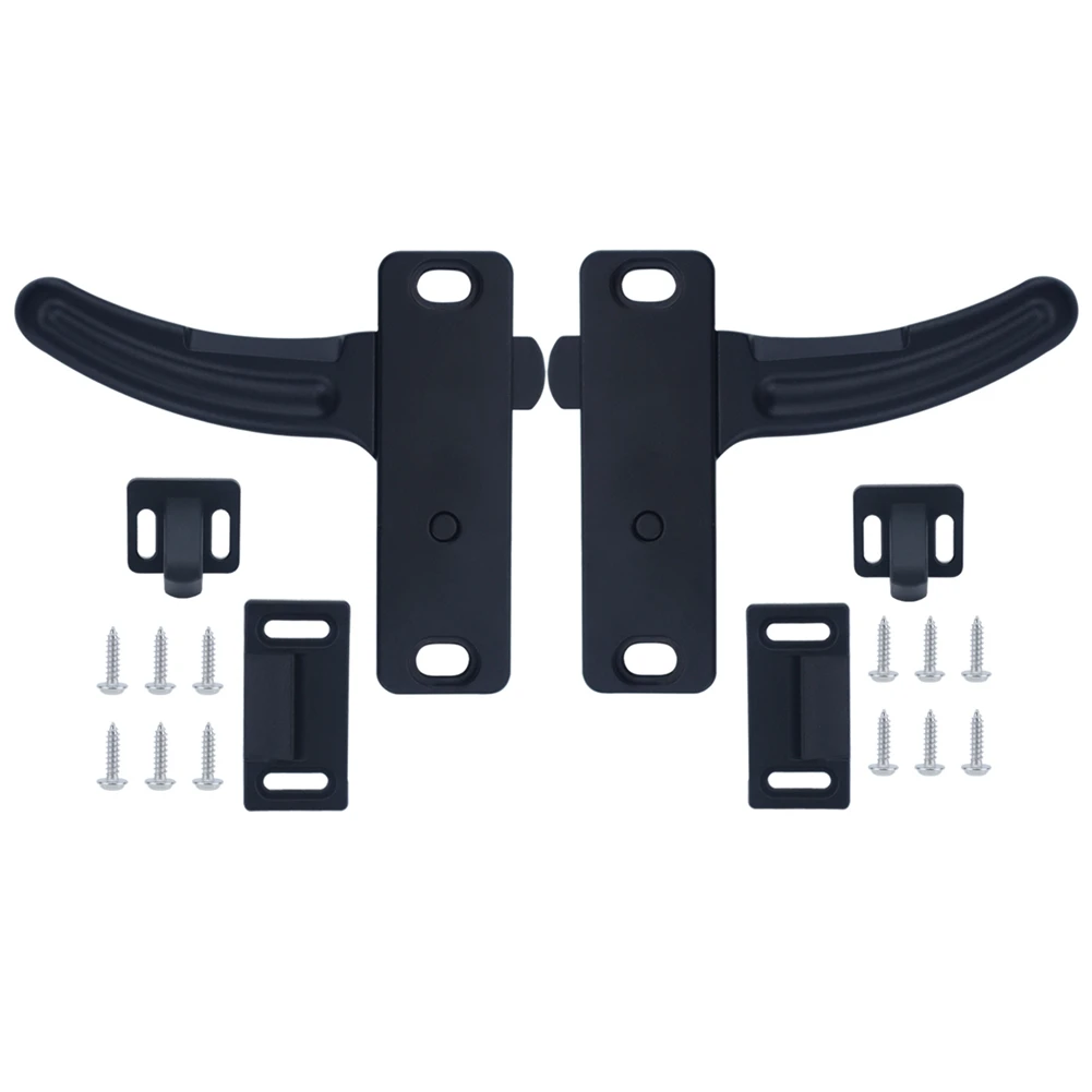 RV Screen Door Latch- Handle (Left & Right Hand) for RV, Trailer, Camper, Motor Home, Cargo Trailer Replacement