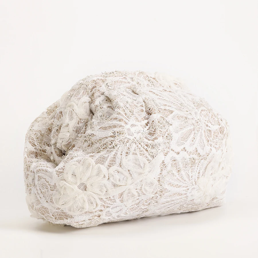 Lace Clouds Clutch Bag,Floral  - Embroidery Bali review and price