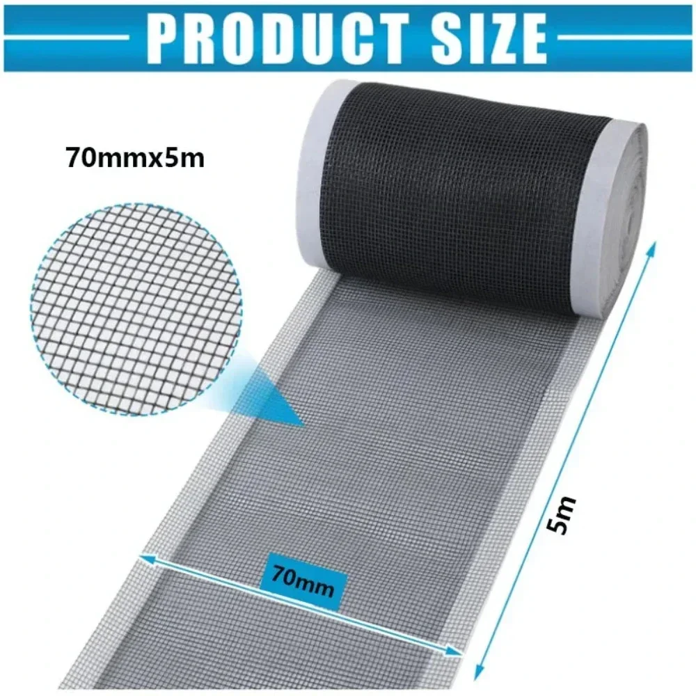1 rollo de pegatinas autoadhesivas para drenaje de suelo, drenaje de ducha recortable, recogedor de pelo, filtro de fregadero de malla desechable, pegatina de pantalla