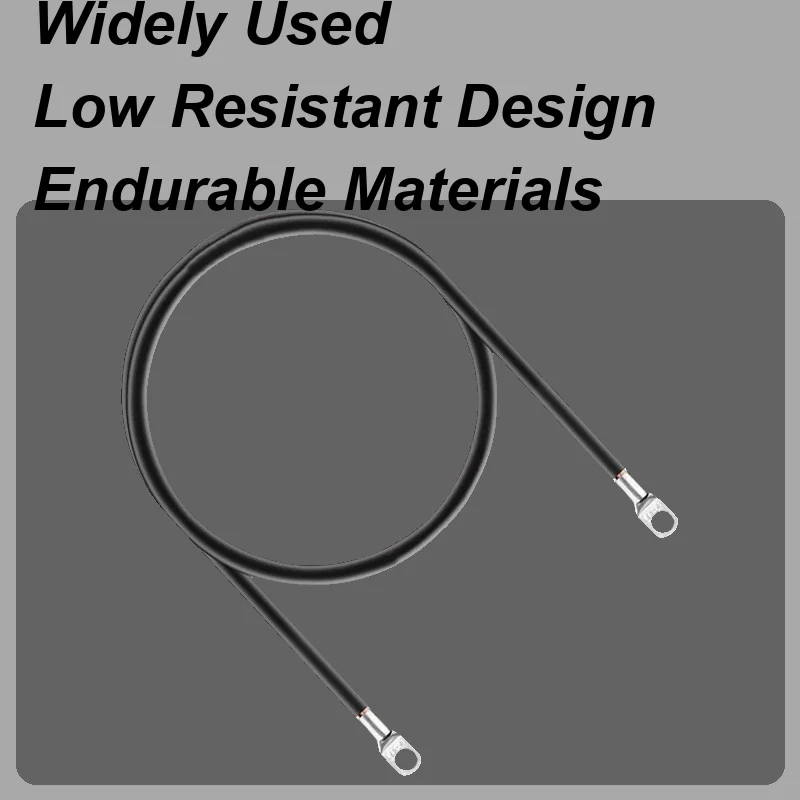 

Battery Cables With Terminals Car Battery Cables Parts Cord Connectors Accessories Replacement Connection For Motorcycle Golf