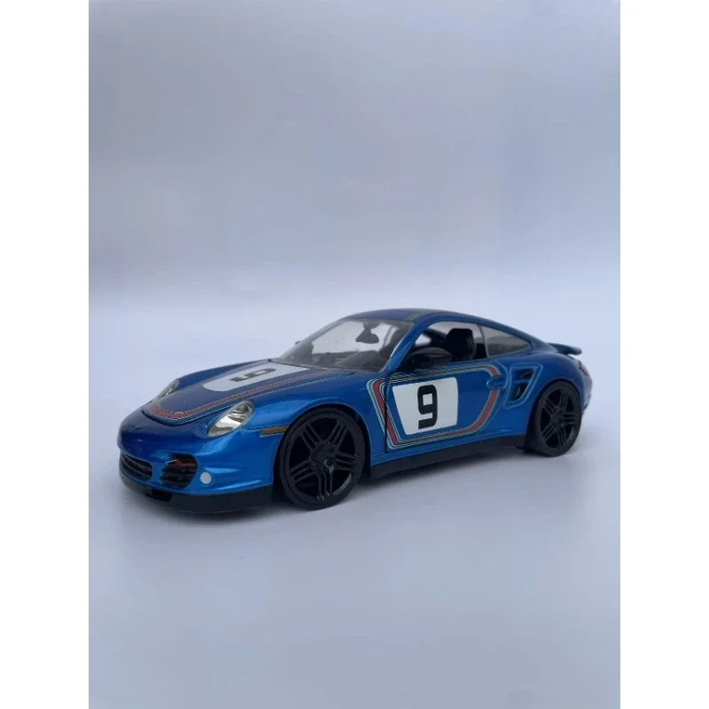 

JADA 1:24 Porsche 911 Turbo Alloy Car Diecasts & Toy Vehicles Car Model Miniature Scale Model Car For Children