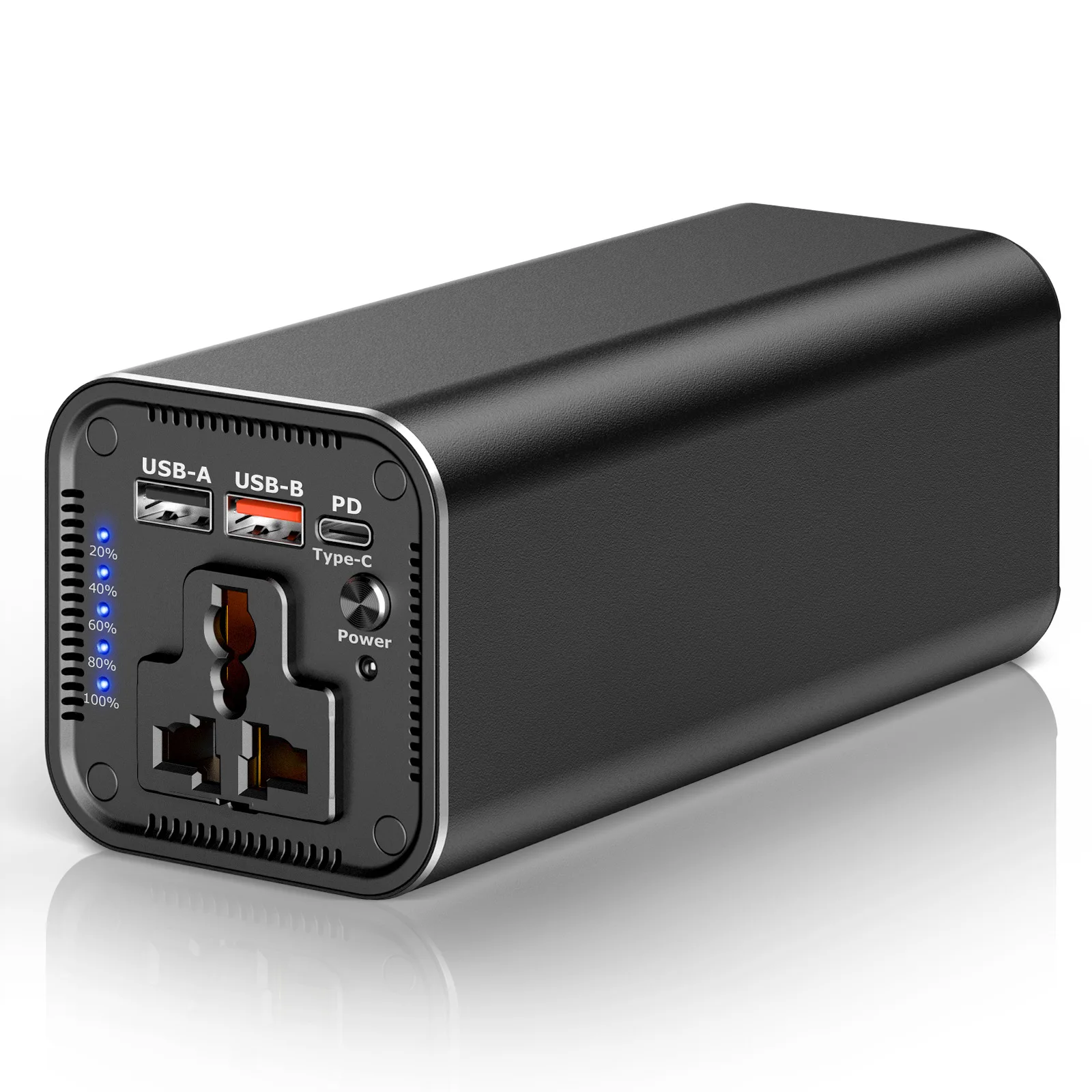 Small Outdoor Energy Storage, 65W PD Portable Notebook Charger 100W/27000mAh Power Box