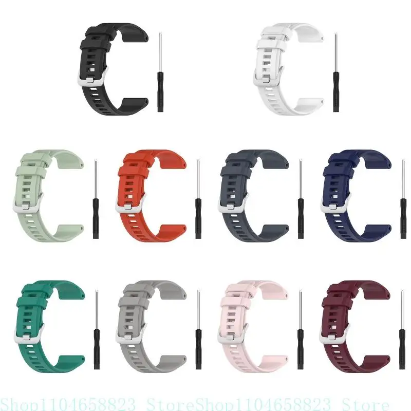 GarminForerunnerG1 밴드 조정 가능한 Smartwatch 실리카 마모 방지 스트랩 손목 밴드 팔찌 방수