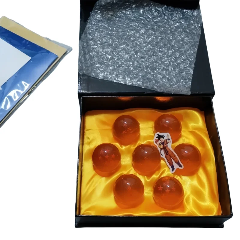 4.3CM Anime Dragon Ball Shenron Wish Balls Props Desktop Decoration Crystal Ball Kids Toy Collectible Gift view 3