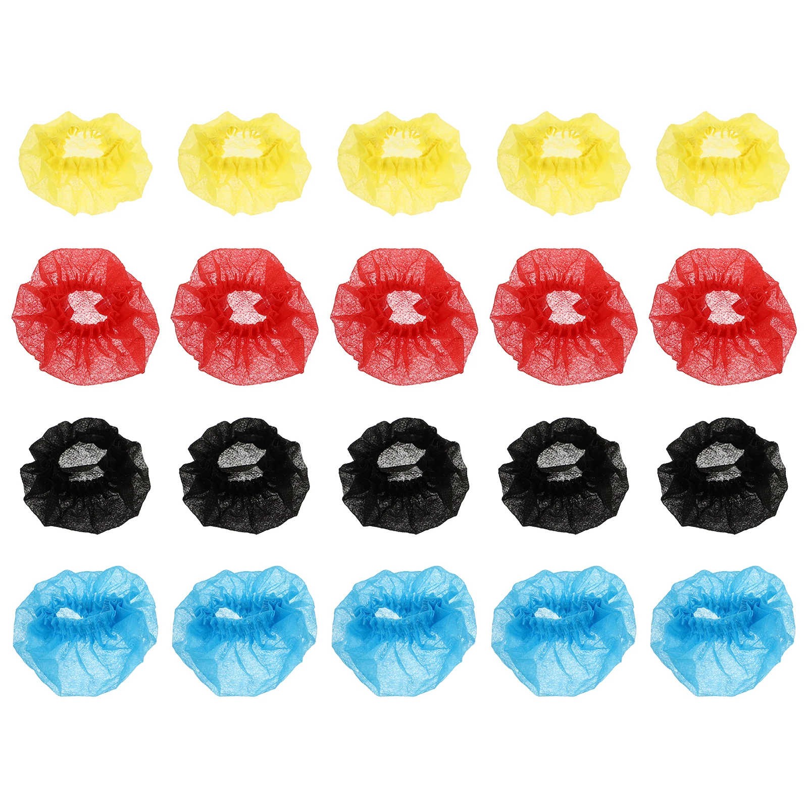 200 قطعة من أغطية الميكروفون المضاد للرذاذ واقيات الميكروفون غير المنسوجة القابلة للتنفس للزجاج الأمامي Ktv كاريوكي للاستعمال مرة واحدة