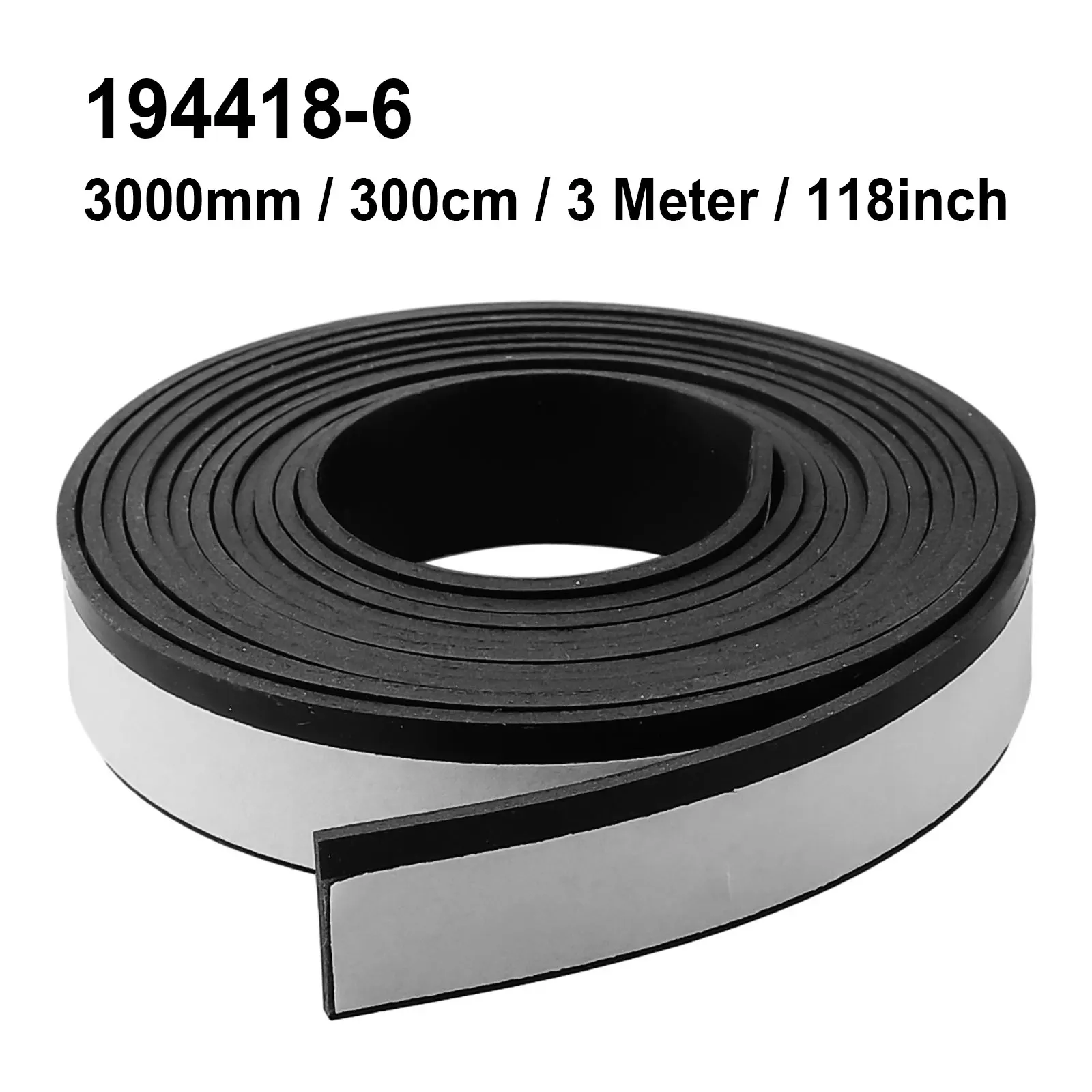 

Rubber Splinter Guard for Guide Rail Use 3 Meter Length Splinter For Protection Strip Part Number 1944186 118 Inches Long