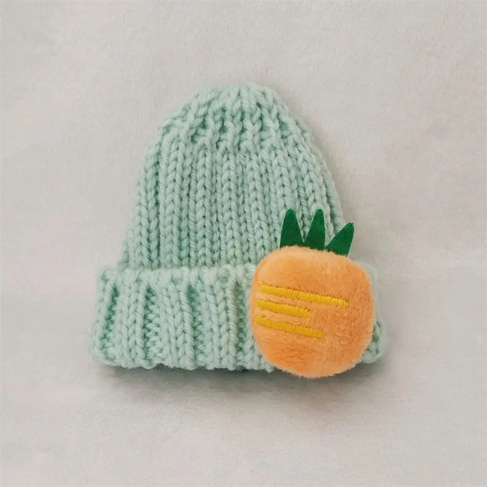 Fashion Knitted Hat High Quality 10 Styles Candy Color Casual Wear Hat Cute Animal Plush Doll Headwear 15cm Cotton Dolls