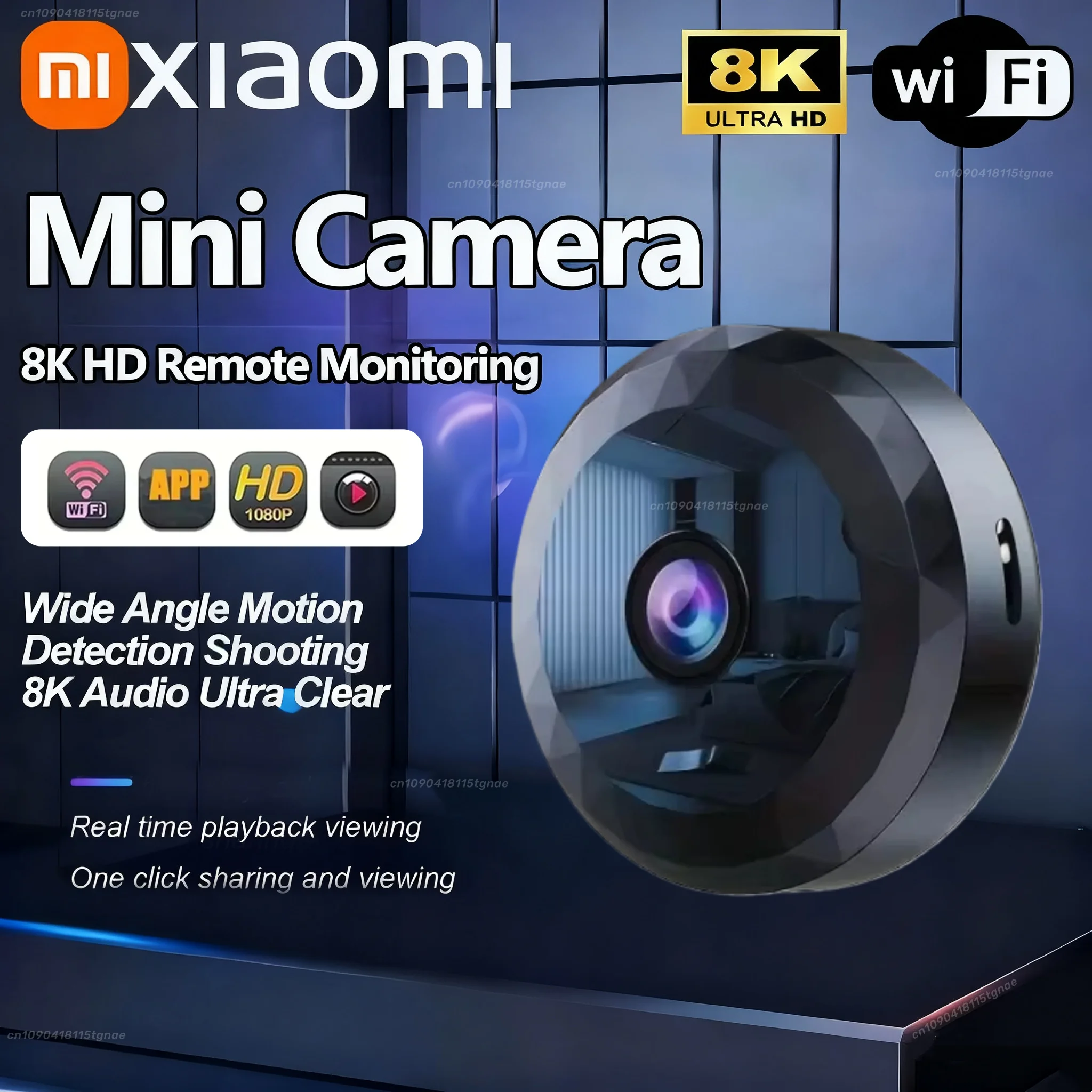 Xiaomi 1080P Mini WiFi Security Wireless Camera Security Protection Voice Video Portable Night Version Miniature Camcorder NEW