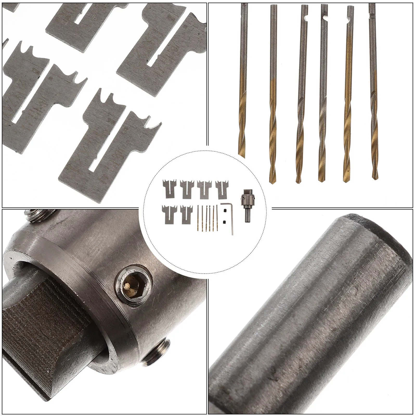 

1 set 1 Set Ring For Woodworking Wood Bead Drill Bit Wooden Circle Making Kit Tool Kit Cnc Machine Router Bracelet Drill Bit