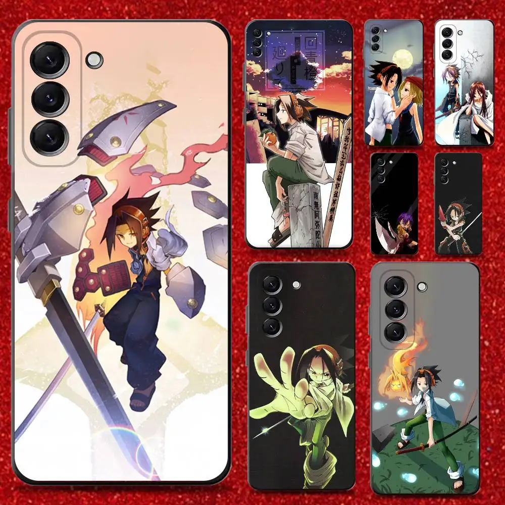 

Anime Shaman King Phone Case For Samsung Galaxy A13,A21s,A22,A31,A32,A52,A53,A71,A80,Soft Black Shell