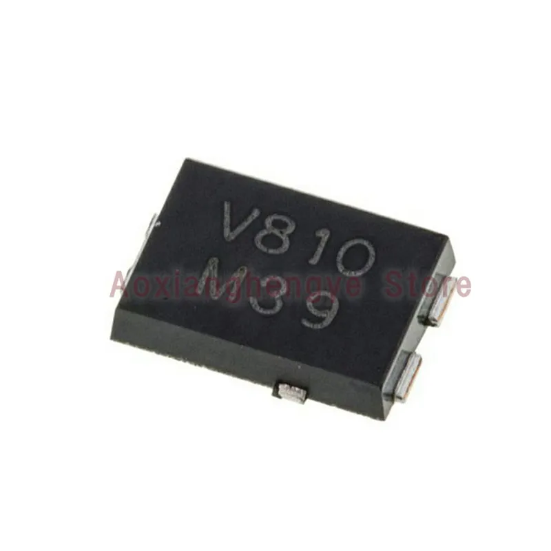 10PCS V8P10  V8P10-M3/86A TO-227A ( MArking:V810 )High Current Density Surface Mount Trench MOS Barrier Schottky Rectifier